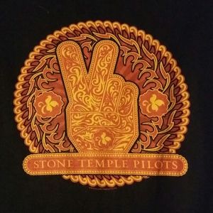 Stone Temple Pilots STP band t-shirt Black XL